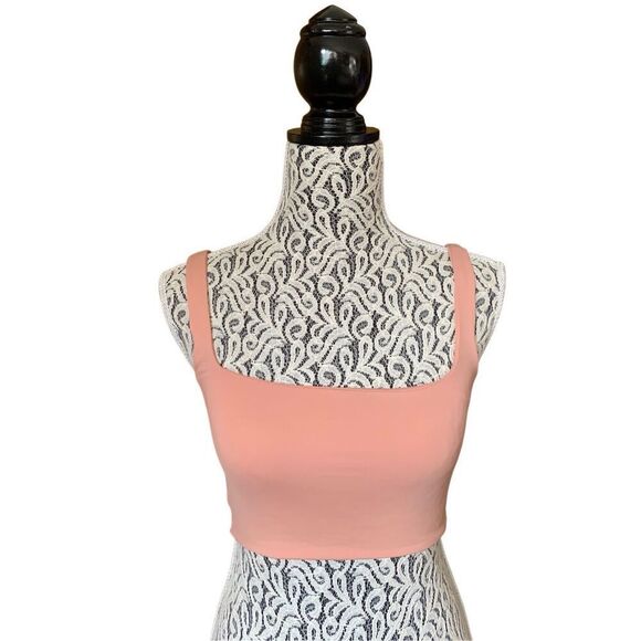 Meshki Jazmin‎ Scoop Neck Crop Top in Apricot Size S - Picture 9 of 10